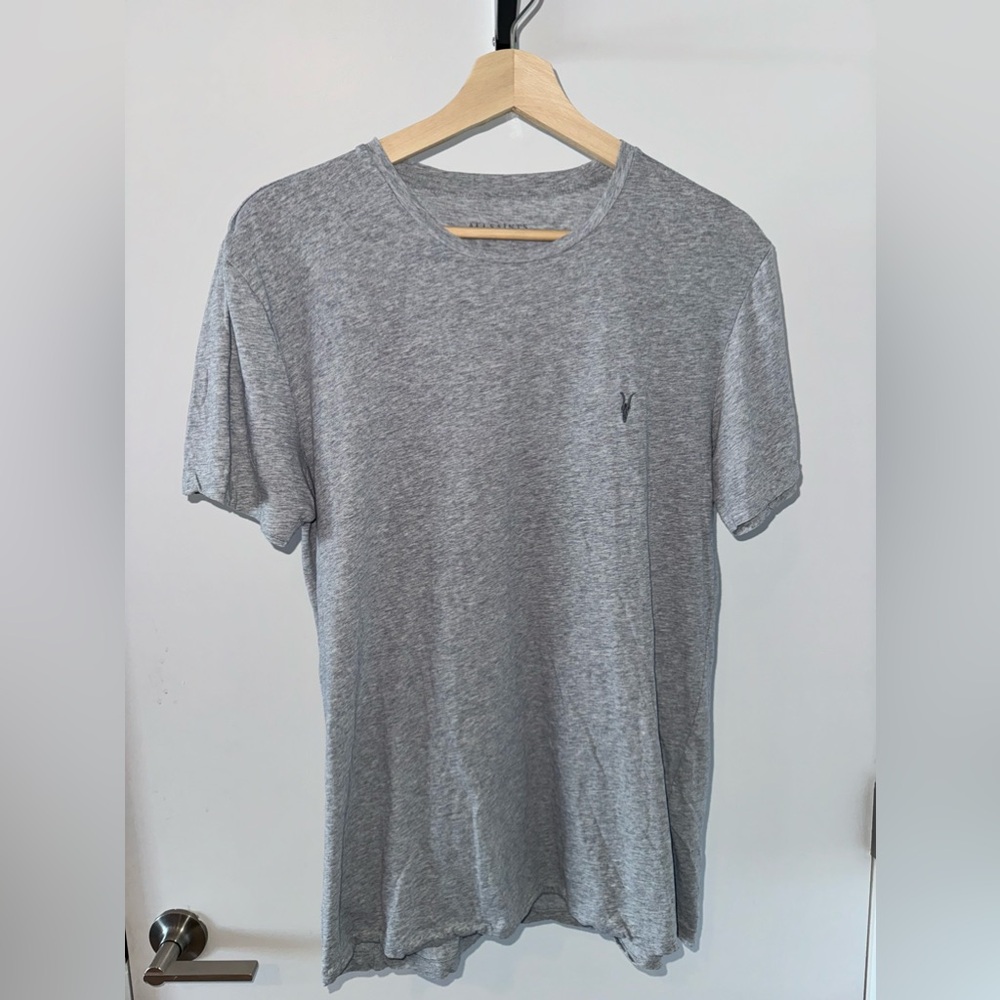 All Saints Basic Tee - Gray